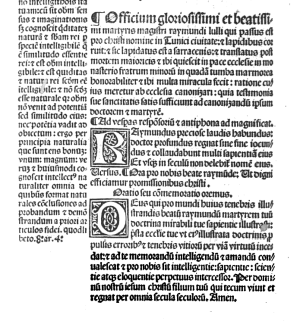 Officium Raymundi 1506